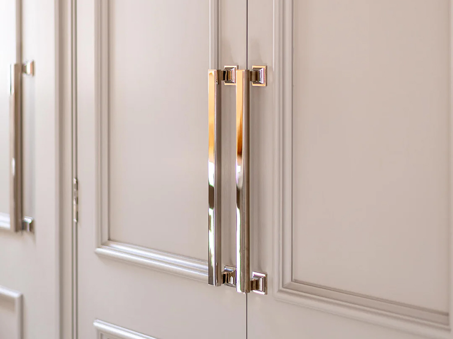 Мебельная ручка-скоба Armac Martin Jefferson 335 мм полированный хром