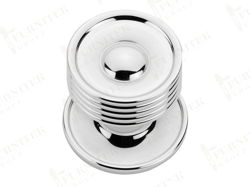 Ручка-кноб Frank Allart поворотная 7665a on 7822b rose полированный хром