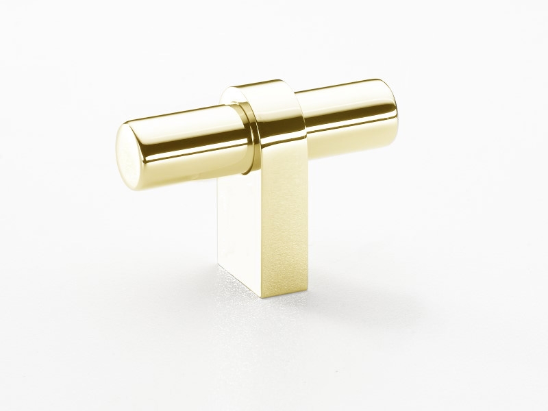 Мебельная ручка Т-образная Armac Martin Arbar полированная латунь