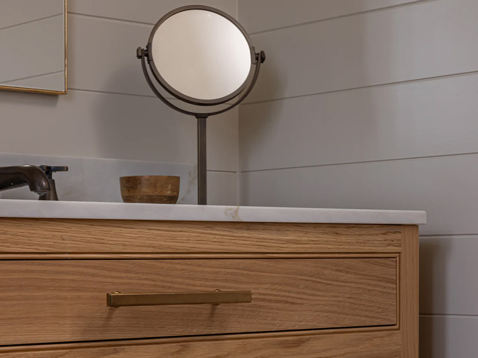 Мебельная ручка-скоба Armac Martin Rotunda 352 мм полированный хром