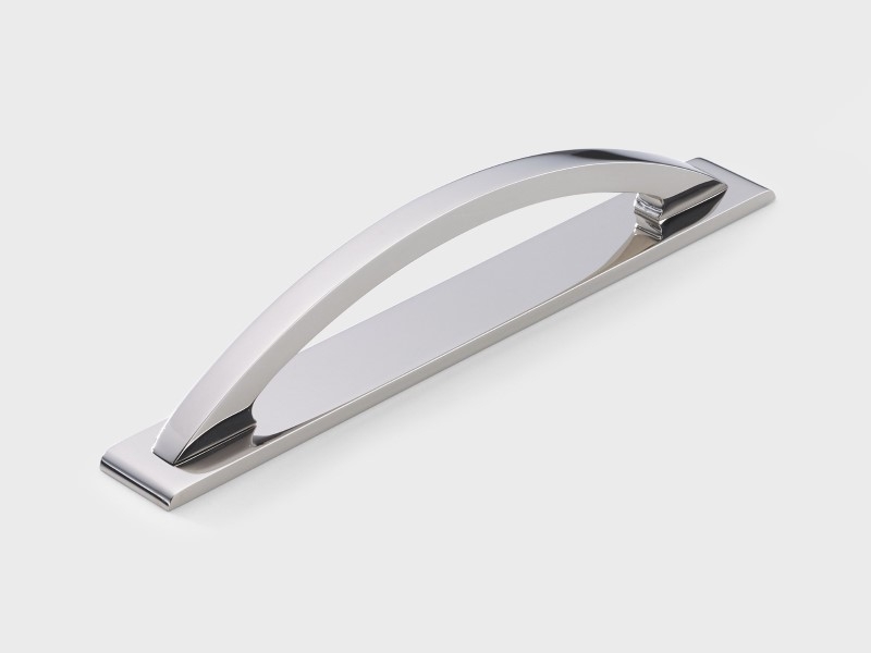 Мебельная ручка-скоба Armac Martin Bayone полированный никель