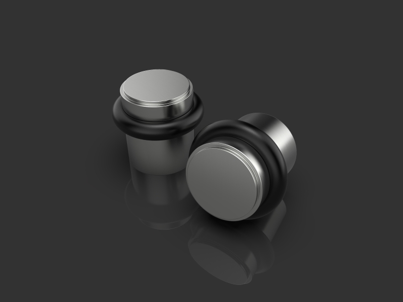 Дверной ограничитель Oliver Knights Breunor DS матовый никель