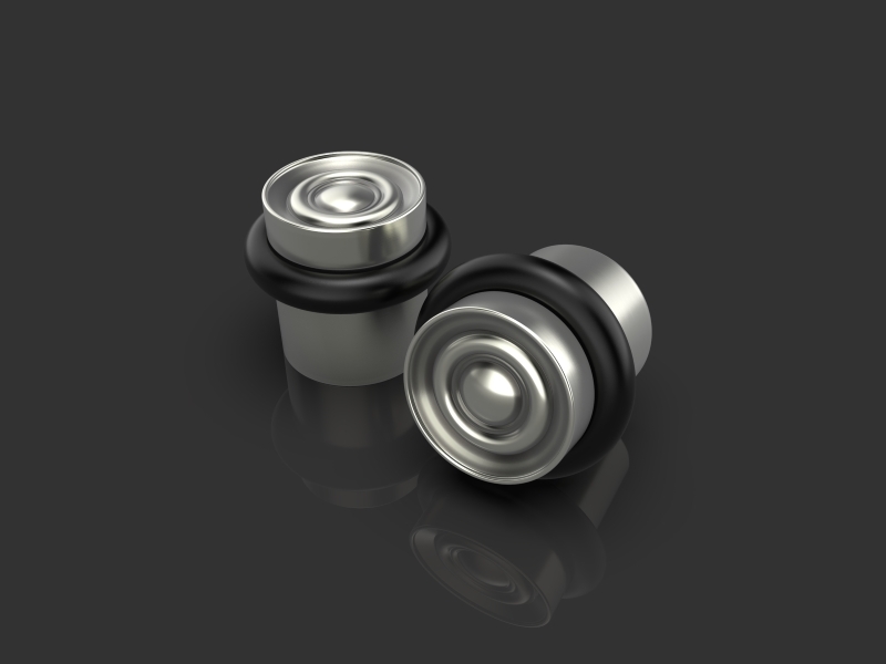 Дверной ограничитель Oliver Knights Cassius DS матовый никель