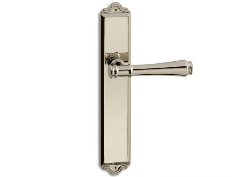 Дверная ручка на планке Salice Paolo FRESIA 3256 полированный никель