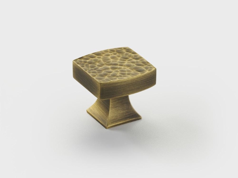 Мебельная ручка-кнопка Armac Martin Harold knob матовая бронза