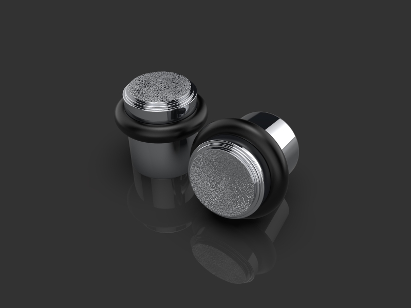 Дверной ограничитель Oliver Knights Hutch DS полированный хром