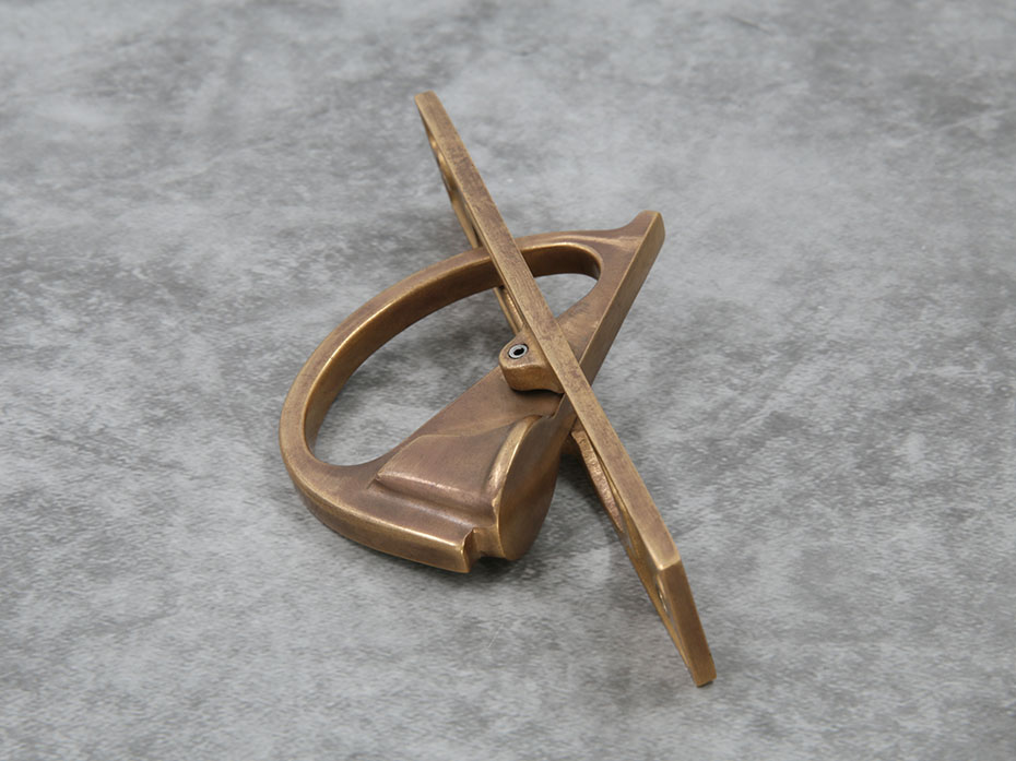 Торцевая ручка Frank Allart 4377 ABU матовая бронза