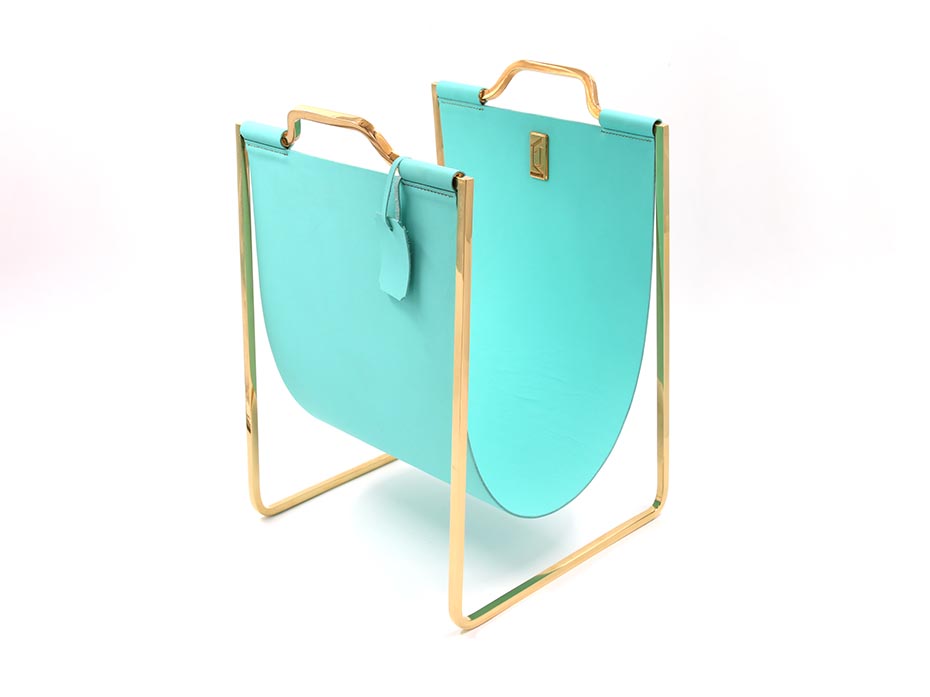 Подставка под сумки Furnitek FG-134 золото 24К