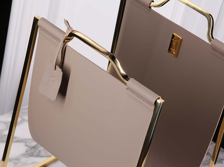 Подставка под сумки FG-155 полированная латунь