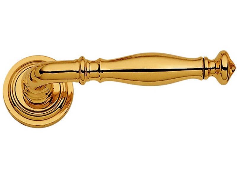 Дверная ручка на розетке Enrico Cassina MELANIE C13811 золото