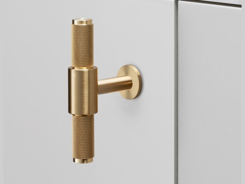 Т образная ручка Buster & Punch UK-TB-H-BR матовая латунь