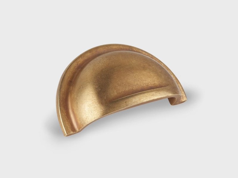 Мебельная ручка-ракушка Armac Martin Cotswold 3089 античная латунь