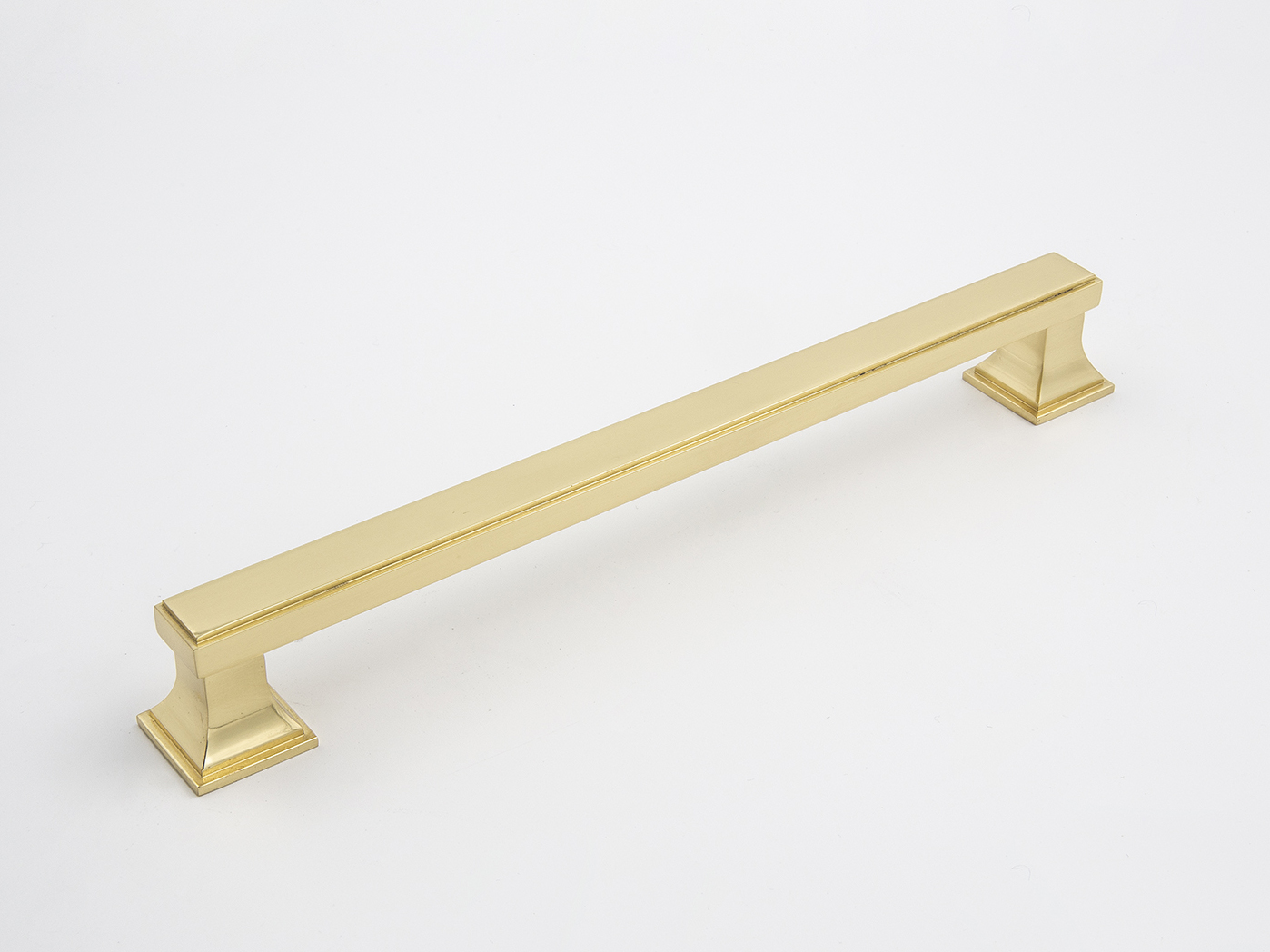 Мебельная ручка-скоба Armac Martin Jefferson 335 мм полированная латунь