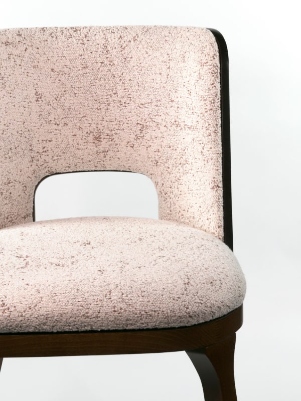 Стул FG Luca-F Furnitek FG-044 из бука шпон ясеня Американский орех