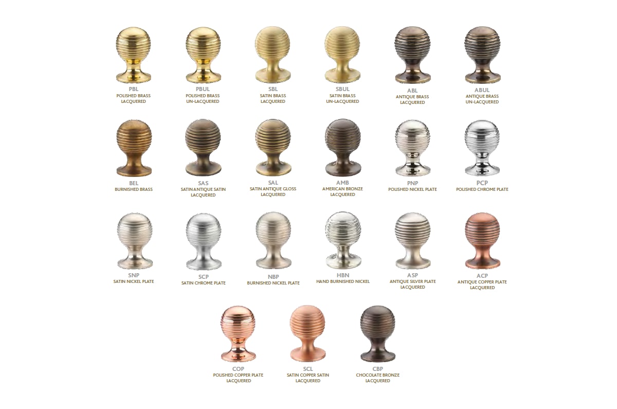 Мебельная ручка-капля Armac Martin Crossways латунь