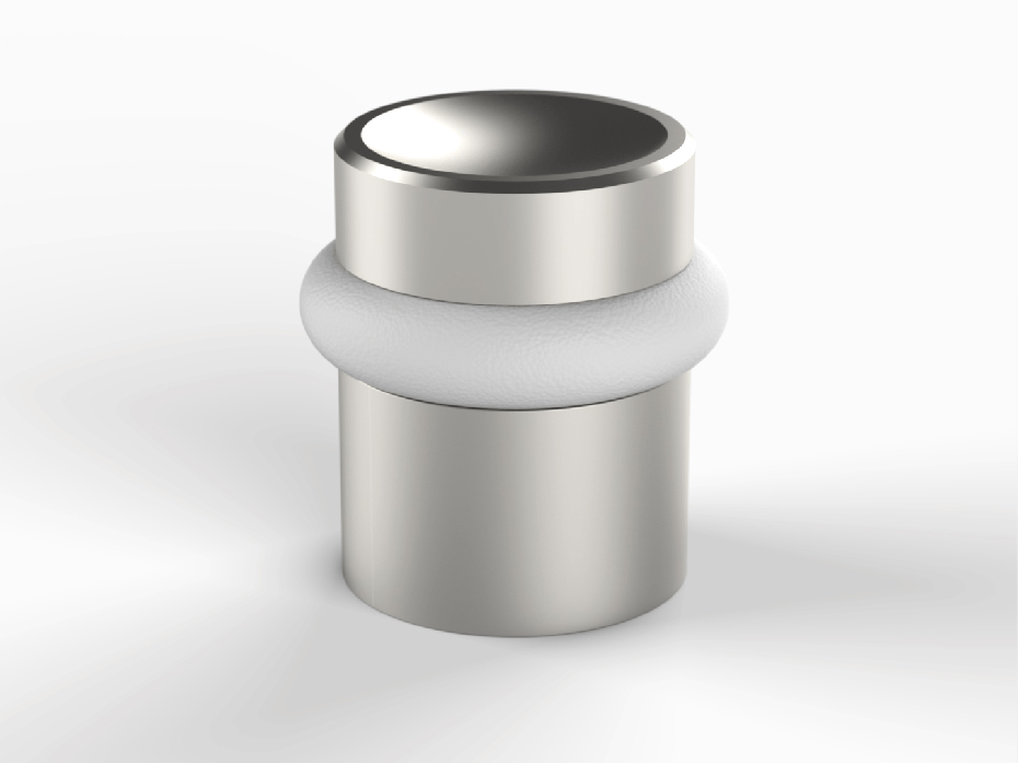 Ограничитель напольный Frank Allart FG-2131 матовый никель