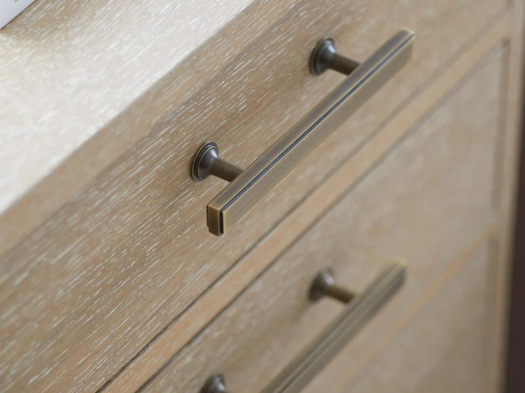 Мебельная ручка-скоба Armac Martin Rotunda Длина 288 мм матовая бронза