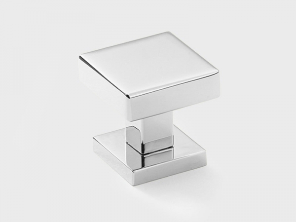 Мебельная ручка-кнопка Armac Martin Bromford полированный хром