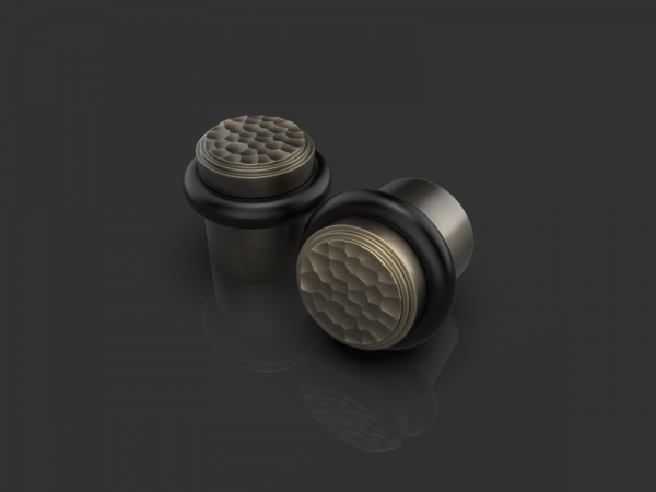 Дверной ограничитель Oliver Knights Benjamin DS античная бронза