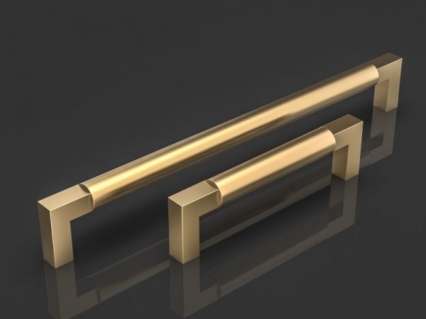 Мебельная ручка Oliver Knights Courtois CH II матовая латунь