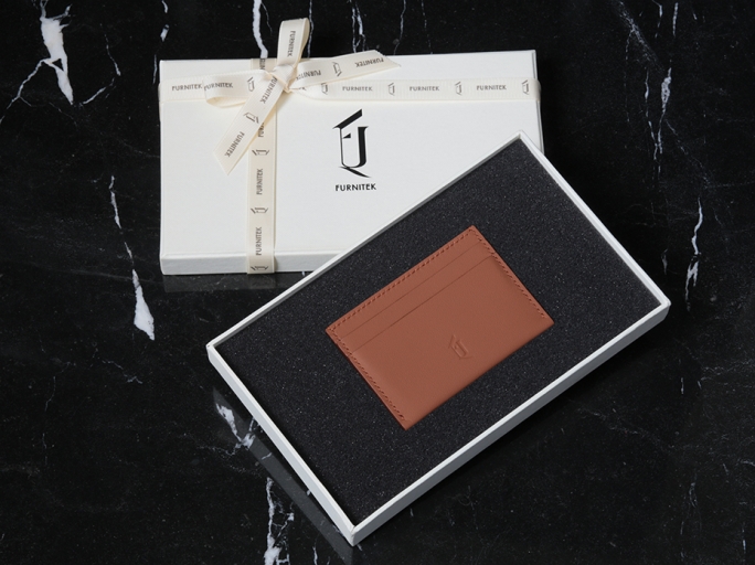 Картхолдер кожаный FURNITEK модель FG-04100111 в подарочной коробке