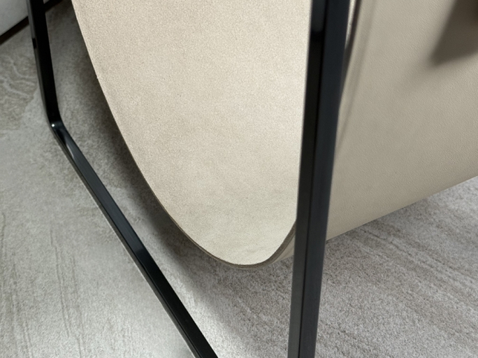 Подставка под сумки большая FG-12057БП чернёная полированная латунь