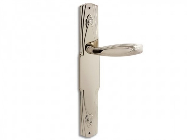 Дверная ручка на планке Salice Paolo MEDINA 4206 полированный никель