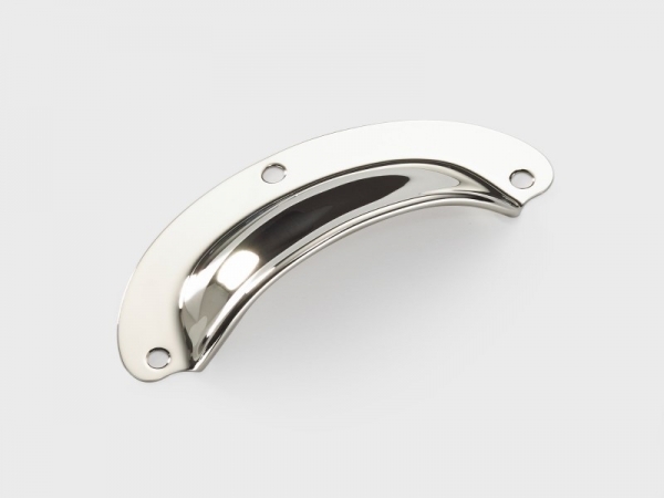 Мебельная ручка-ракушка Armac Martin 269 полированный никель