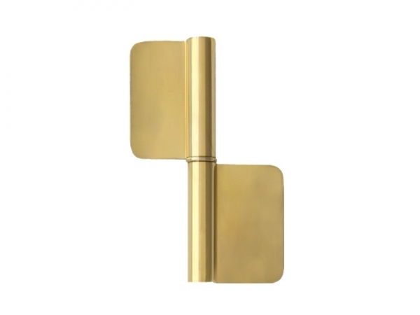 Петля карточная мебельная FS 40 полированная латунь
