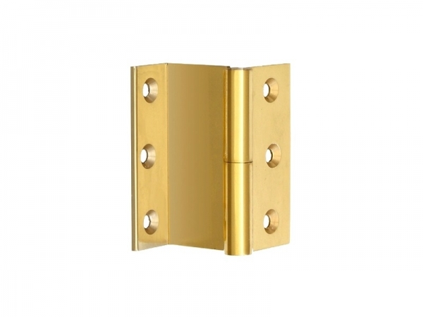 Петля карточная мебельная FS 87 полированная латунь