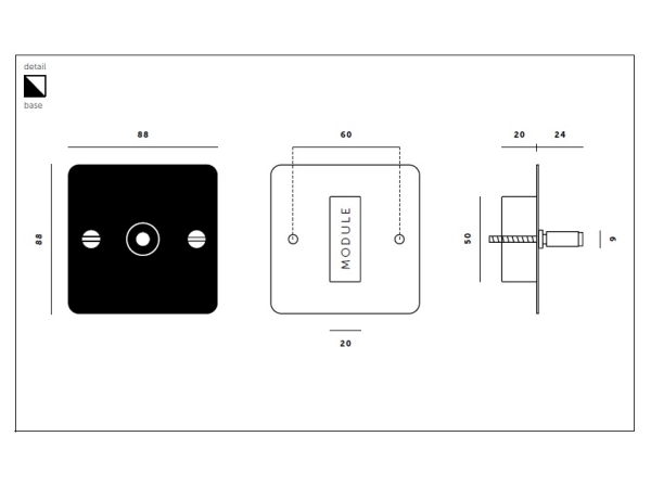 Выключатель тумблерный Buster & Punch одинарный UK-TO-CO-1G-SM-BR бронза матовая 