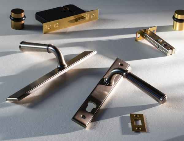 Ручки для балконных дверей Frank Allart матовый никель